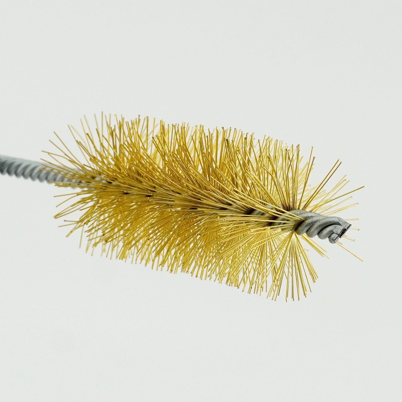 Bigman Capacitor Brush, Brass, 1.3 in (32 mm) #104