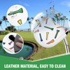 Golf Putter Cover DF3 Mallet Putter Headcover Colorful Tee Golf