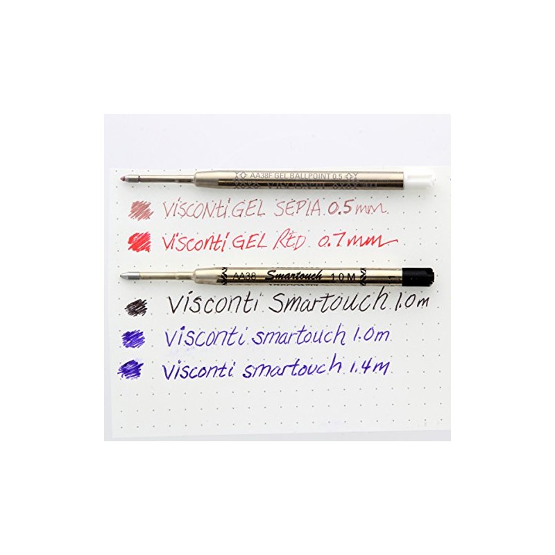 Visconti Gel Ballpoint Refill - Black Medium A38.02M
