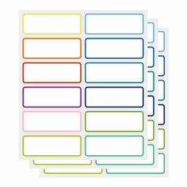 SVNOOC Reusable Dry Erase Labels for Organization, Storage Containers, Crafts, Jars, Pantry Labels (Pack of 36)
