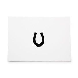 Horse Shoe, quality rubber stamp, ideal for crafts scrapbooking invitations cards and tags CCSTA-23371