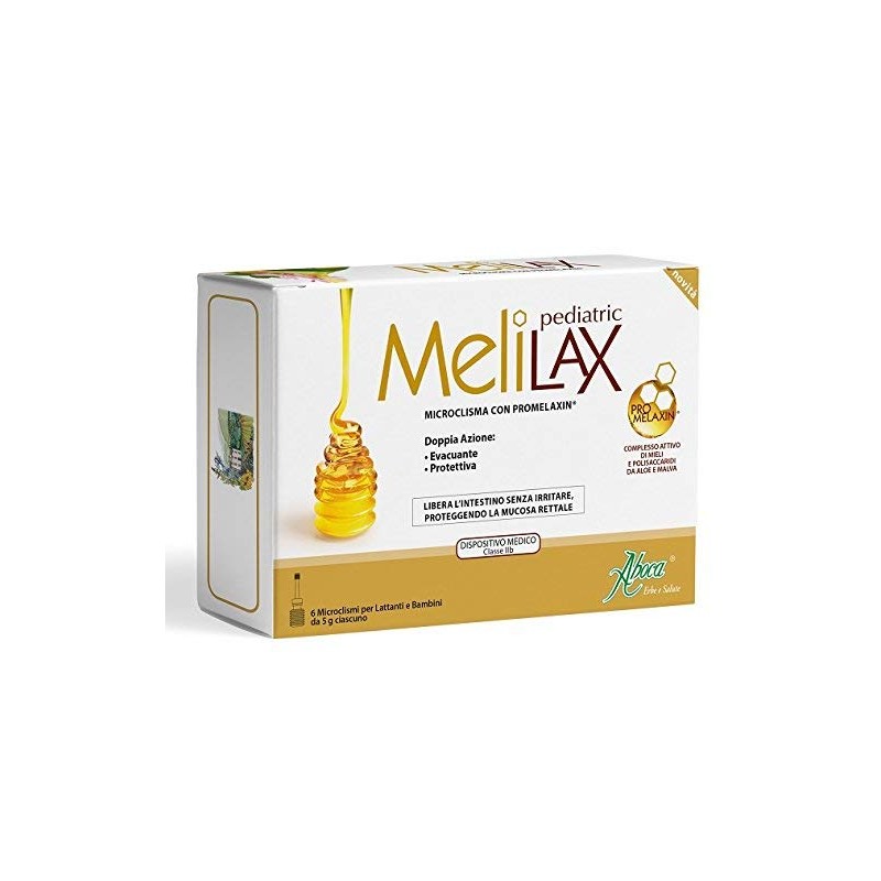 ABOCA Melilaz Pediatric Microenema for Breastfeeding and Children 6x5g