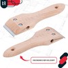 KOTARBAU® 60 mm Wooden Handle Carpentry Blade Scraper Paint Removal