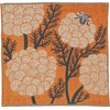 Kusuhashi Monori [moritaMiW] Triple Gauze Handkerchief Flowers and Stink Bug