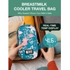 WIBOND Breast Milk Cooler Travel Bag, Real-Time Temperature Display, Holds