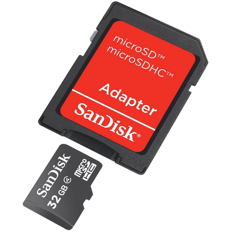 SanDisk 32 GB microSDHC Memory Card Only