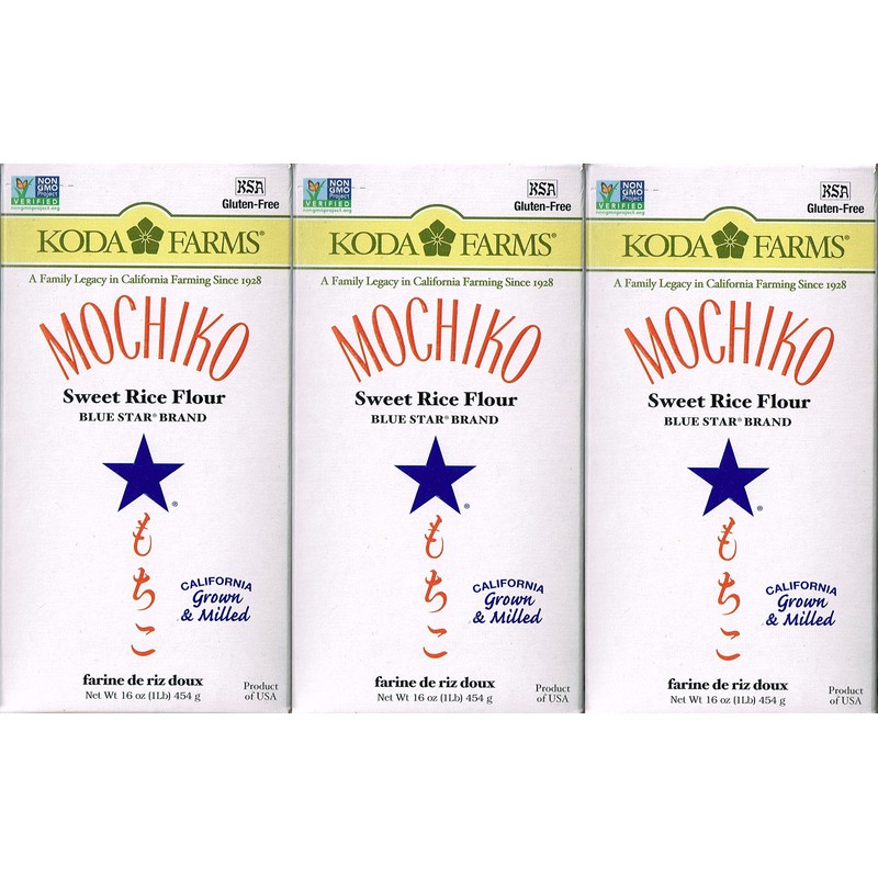 Mochiko Sweet Rice Flour (Pack of 3)