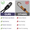 Bungee Cords with Hooks 4 Inch, 50 PCS Short Bungee