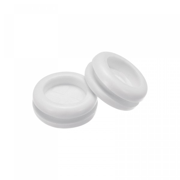 sourcing map Rubber Grommet Mount Dia 16mm Round Double-Sided for