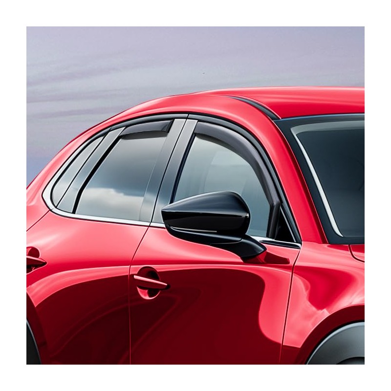 Voron Glass in-Channel Extra Durable Rain Guards for Mazda CX-30