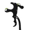 4 Finger Archery Release Aid Grip Adjustable Aluminum Alloy Compound