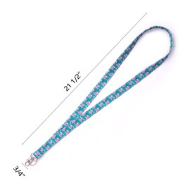 LParkin Unicorn Lanyard Badge Holder Cotton Fabric Preschool Lanyard Teacher Gift Coworker Gift for Her Boss (Unicorn)