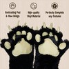 Lazy One Animal Paw Mittens for Adults and Kids, Bear,