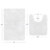 Tafts Bathroom Rugs, Extra-Thick Memory Foam Bath Mat, Ultra-Soft Chenille