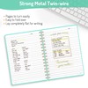 Forvencer Lined Spiral Journal Notebook with 300 Numbered Pages, A5
