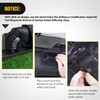 Nilight 2 Inch Rear Trailer Hitch Receiver Class 3 Tow
