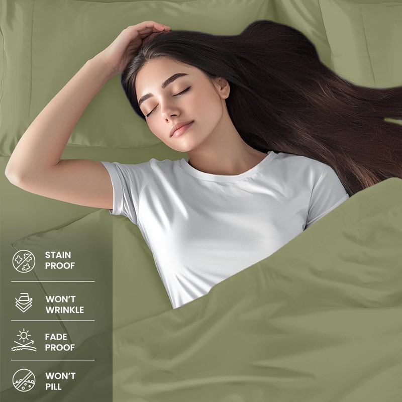 Utopia Bedding Queen Sheet Set – 4 Piece Bed Sheets