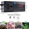 Reptile Terrarium Thermostat Controller, NEKOSUKI Upgrade Digital LED Temperature Controller