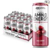 Optimum Nutrition Amino Energy Sparkling Hydration Drink, Electrolytes, Caffeine, Amino