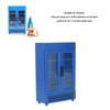Dollhouse Refrigerator Simulation Exquisite Portable Miniature Wood Fridge for 1:12