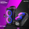 Dolphin New! Waterproof Portable Party Speaker S20: Compact Design, HD