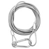 WECAN Safety Rope Fixing Device, Stage Light Safety Cable, Transparent