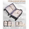 Anjing Packing Cubes Compression - 10-Piece Suitcase Organiser Set with