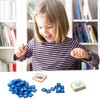 100Pcs Spell Learning Educational Toys Alphabet Colors Recognition Game Matching