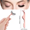 Eyelash Applicator Tool Stainless Steel,Eyelashes Clip for Loading and Unloading