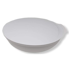 TUPPER Ware Tupper Allegra Serving Bowl 275 ml 275 ml Elegant Shiny Bowl with Lid White Pearl Gloss