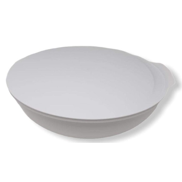 TUPPER Ware Tupper Allegra Serving Bowl 275 ml 275 ml Elegant Shiny Bowl with Lid White Pearl Gloss