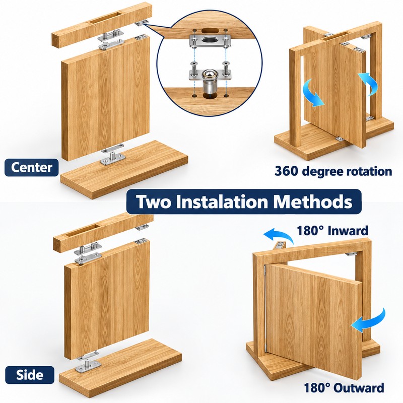 Hidden Door Hinge Partition Hinge for Interior Doors – Concealed