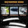 Gempro LED Side Marker Lights Front Rear Bumper Fender Marker