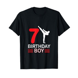 Karate Birthday Tee Boy Gift Kids Taekwondo T-Shirt