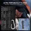 Guardtier ML70 Dual-Switch EDC 2AA Flashlight - 1500 Lumens Rechargeable