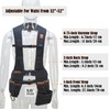 WELKINLAND Top-G Leather Tool Vest for Men - Electrician, Construction