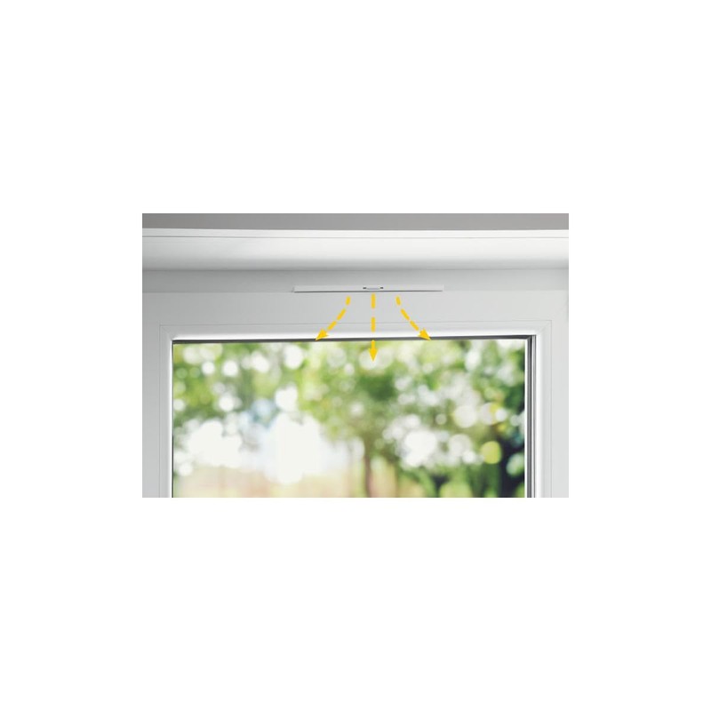 Schellenberg 46600 Universal Window Fan Passive Ventilation for Window Casement