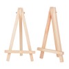 DEOMOR Pack of 20 Mini Easel Wooden Photo Holders Card