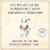 Mr. & Mrs. Panda DIN A5 Baumwoll Notizbuch Bäckerin Leidenschaft