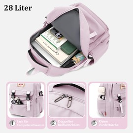 Clufar School Backpack Teenager Girls Boys Lightweight School Bag Laptop Backpack School Girls Multi Bag Comfortable School Bag School Bag Backpack School Backpacks Women Men Waterproof Large,