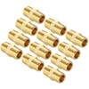Kozelo 12pcs 1/4" NPT Female to 1/4" NPT Female Solid