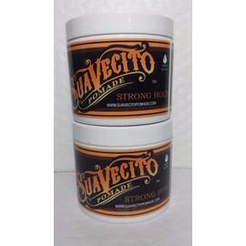 Suavecito 2 PACK SUAVECITO POMADE STRONG HOLD NET WT 4 OZ EACH WATER SOLUBLE MADE IN USA