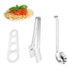 3 Pieces Spaghetti Spoon, Pasta Spoon Set, Stainless Steel Spaghetti