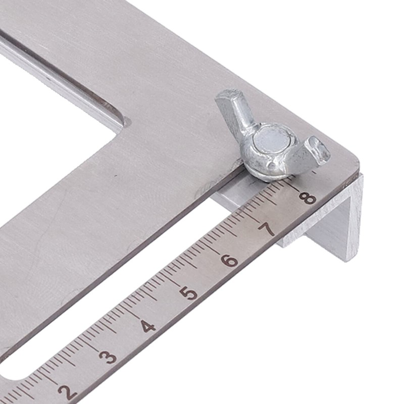 Cabinet Hardware Jig Stainless Steel Furniture Handle Punch Locator with