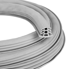 Kingdder Concrete Expansion Joint Filler Driveway Crack Filler Flexible EPDM Rubber Strip for Concrete Crack Repair Replacement Weather Aging Resistance Expansion Joint(3/4'' Wide, 100 ft Long)