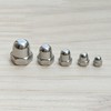 100 PCS Stainless Steel Dome Cap Nuts, Hex Acorn Nut