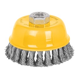 Pretul CT-610XP, Carda copa 4" alambre trenzado grueso eje 5/8"