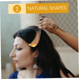 Didiseaon Horn Scraping Tube Hair Massager Hair Styling Comb Handmade Buffalo Horn Comb Home Tools Pocket Combs Portable Hair Detangler Comb Hair Comb Hairdressing Tool Scalp Horns