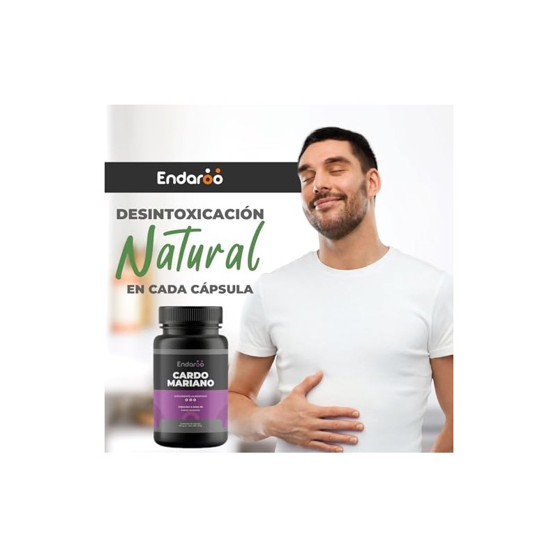 Cardo Mariano Suplemento Alimenticio de Origen Natural Extracto de Silybum