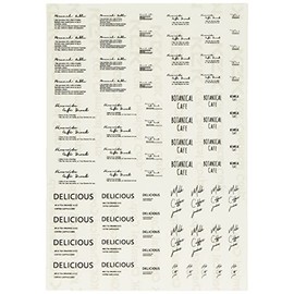 Kamejima Shoten Super Thin Sticker (Stylish) Hobby Sticker 1157